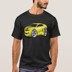 T-shirt Voiture 2010-11 Jaune-Noire de Camaro