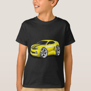 T-shirt Voiture 2010-11 Jaune-Noire de Camaro