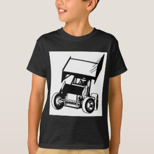 T-shirt Voiture à ailes de sprint