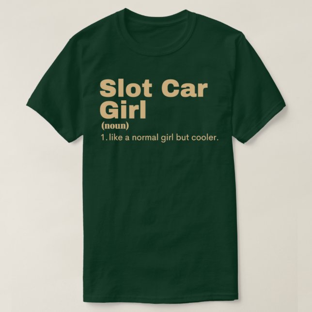 T-shirt Voiture à fente Girl Voiture à fente 3 (Design devant)