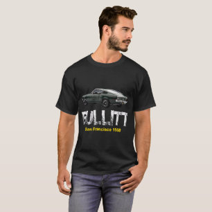 T-shirt Voiture américaine classique de muscle de reine d