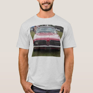 T-shirt Voiture ancienne classique rouge de vieux puma de