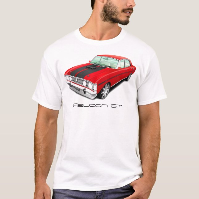 T-shirt Voiture australienne classique de muscle (Devant)
