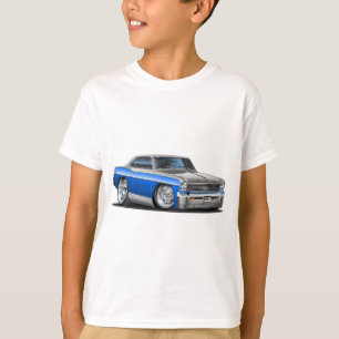 T-shirt Voiture Bleu-Grise de nova de Chevy