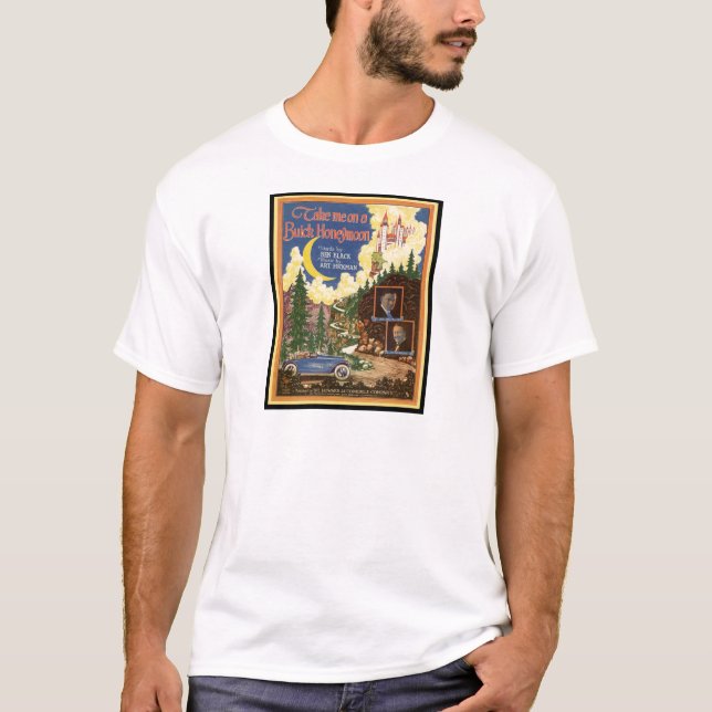 T-shirt Voiture Buick vintage (Devant)