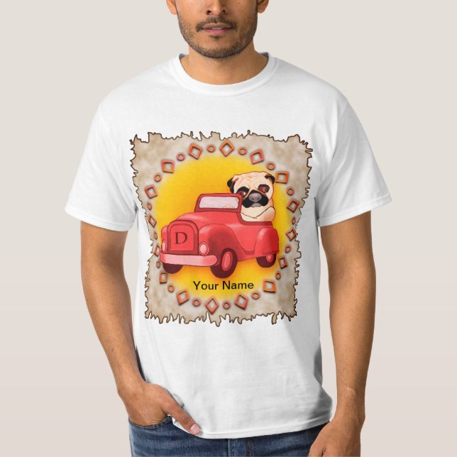 T-shirt voiture carlin (Devant)