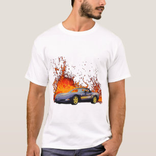 T-shirt Voiture Chevy Corvette 1998