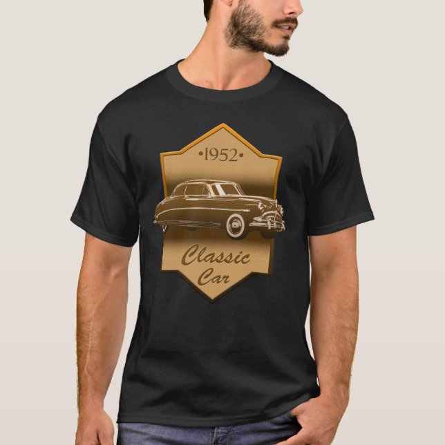 T-shirt Voiture classique 1952 (Devant)
