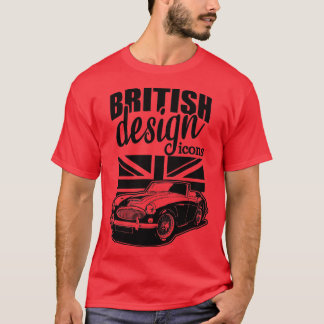 T-shirt Voiture classique britannique Austin Healey