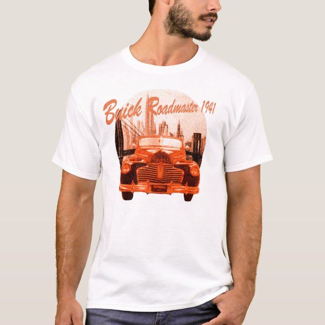 T-shirt Voiture classique Buick Roadmaster 1941 (Devant)