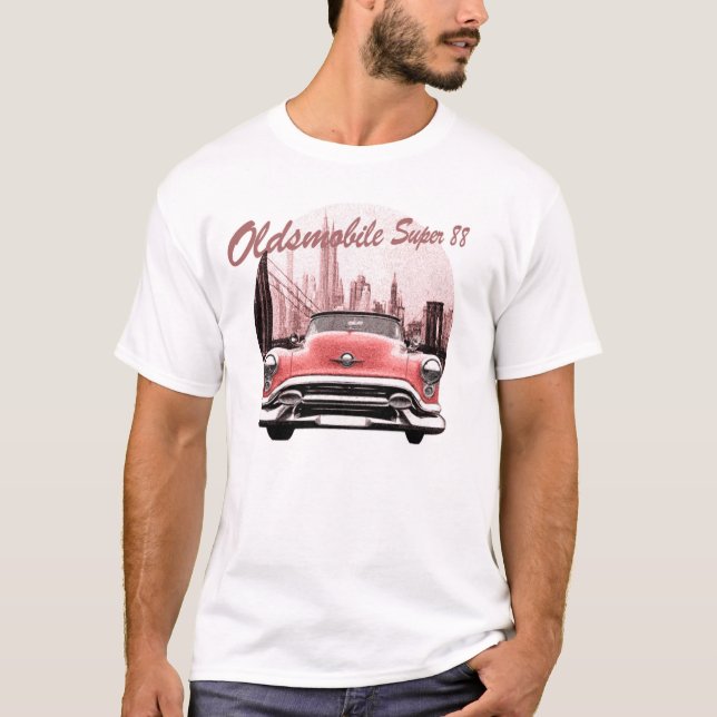 T-shirt Voiture classique Oldsmobile 88 superbes (Devant)