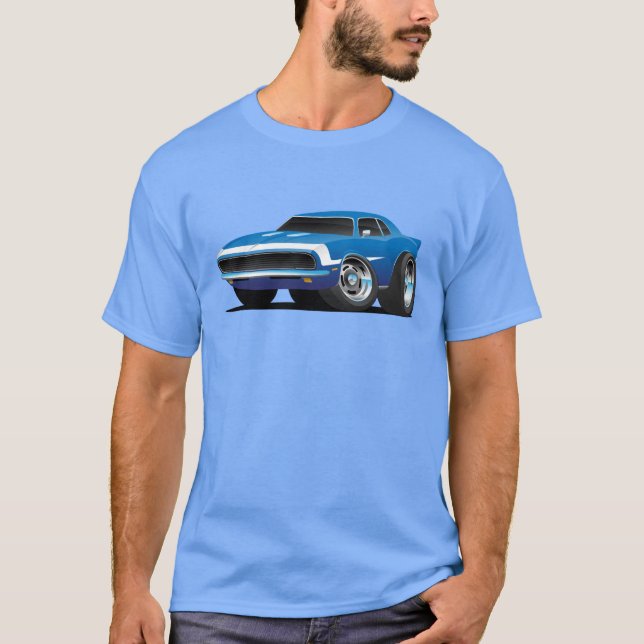 T-shirt Voiture classique vintage (Devant)