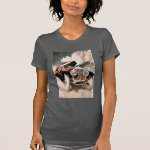 T-shirt Voiture contre train par William Harnden Foster