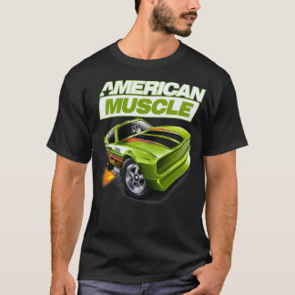 T-shirt Voiture de course américaine Super Sport Super Car