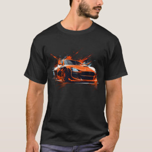 T-shirt Voiture de course cool Racer Sport Amateur Superca