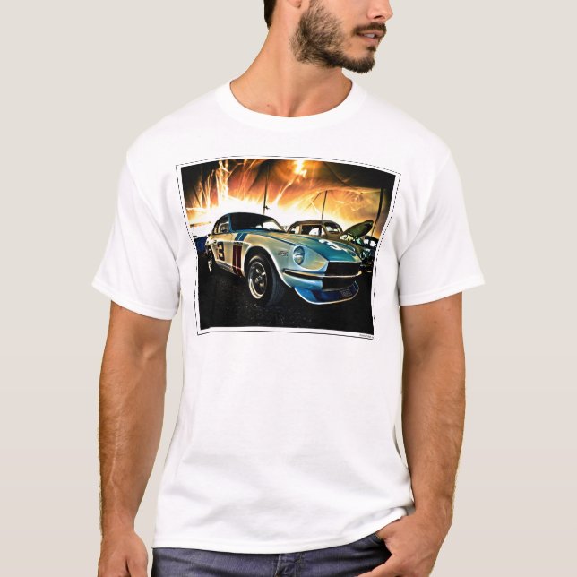 T-shirt Voiture de course de Datsun Z (Devant)