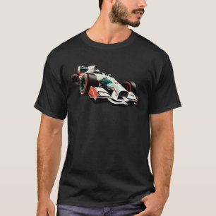 T-shirt Voiture de course pour fan de sports mécaniques Vi