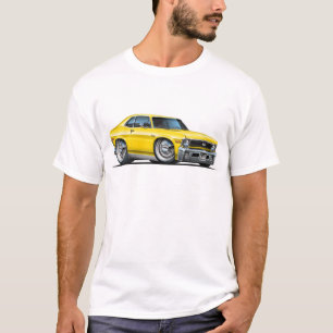 T-shirt Voiture de jaune de nova de Chevy