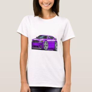 T-shirt Voiture de pourpre de Daytona de chargeur de Dodge