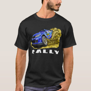T-shirt Voiture de rassemblement dans la poussière