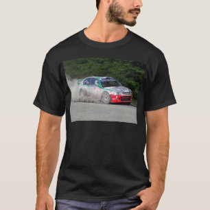 T-shirt Voiture de rassemblement de l'accent WRC de