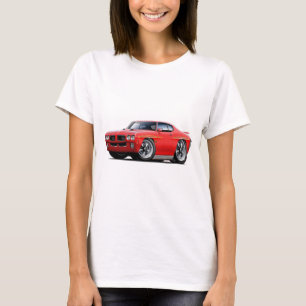 T-shirt Voiture de rouge de juge de 1970 GTO