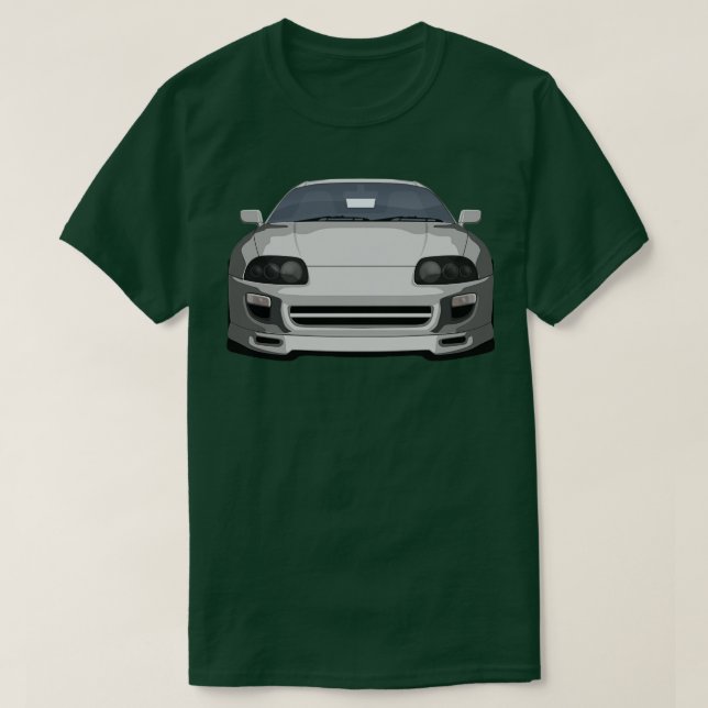 T-shirt Voiture de sport des années 2000 (Design devant)