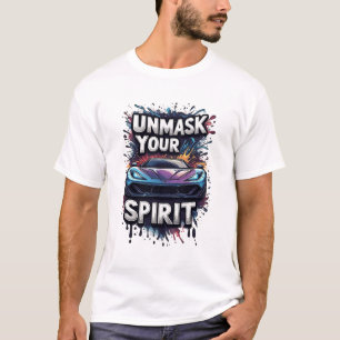 T-shirt Voiture de sport 🏎️ Dévoilez votre esprit Art gra