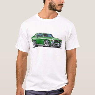 T-shirt Voiture de vert de nova de Chevy
