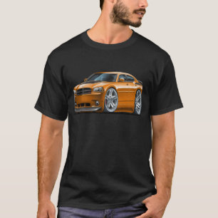 T-shirt Voiture d'orange de Daytona de chargeur de Dodge