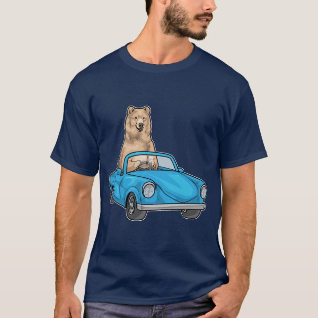T-shirt Voiture d'ours (Devant)