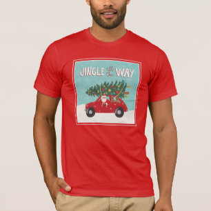 T-shirt Voiture du tintement complètement Père Noël