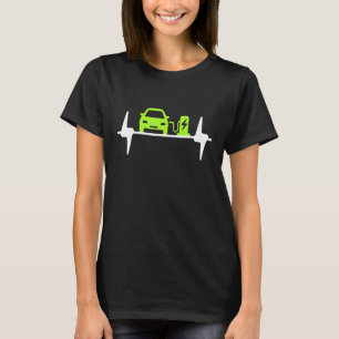 T-shirt Voiture électrique Eauto Ecg Conducteur de voiture