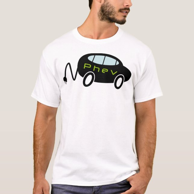 T-shirt Voiture et prise de PHEV (Devant)