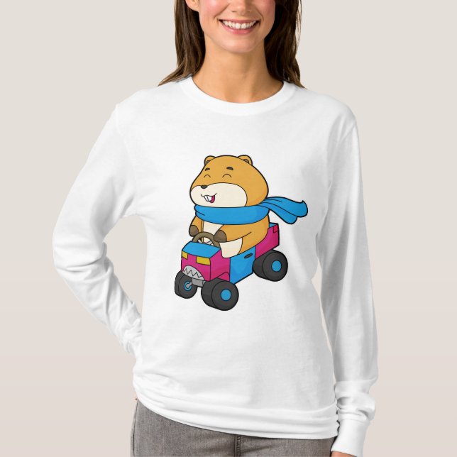 T-shirt Voiture Hamster (Devant)