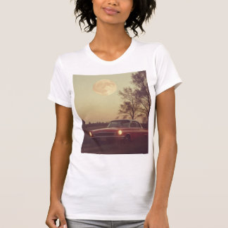 T-shirt voiture lune