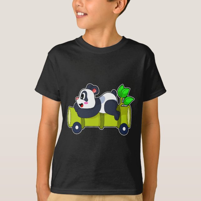 T-shirt Voiture Panda Bamboo (Devant)
