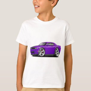 T-shirt Voiture Pourpre-Noire du challengeur SRT8