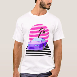 T-shirt Voiture Rétro