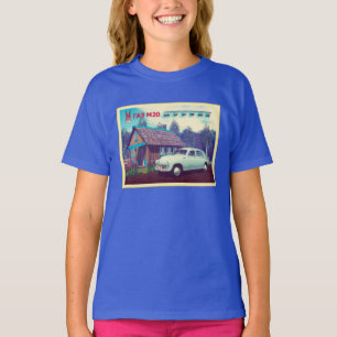T-shirt Voiture Russe Et Dacha