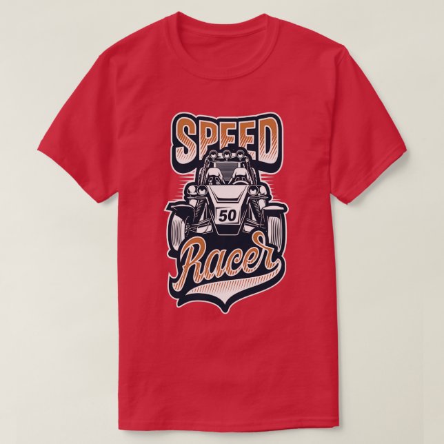 T-shirt Voiture Speed Racing (Design devant)