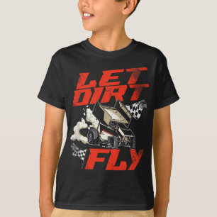 T-shirt Voiture Sprint de course de piste
