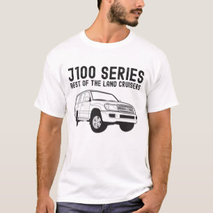 T-shirt Voiture Toyota Land Cruiser Retro J100 Off-Road