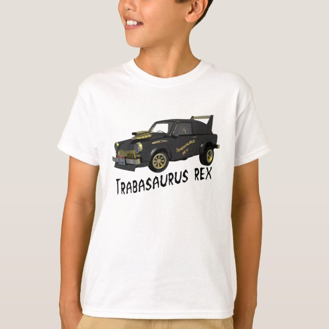 T-shirt Voiture Trabant Est Allemande Personnalisée (Devant)