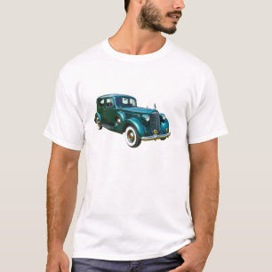T-shirt Voiture verte de luxe de Packard