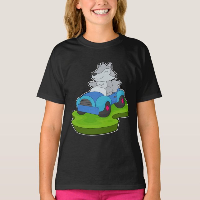 T-shirt Voiture Wolf (Devant)