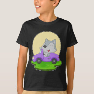 T-shirt Voiture Wolf