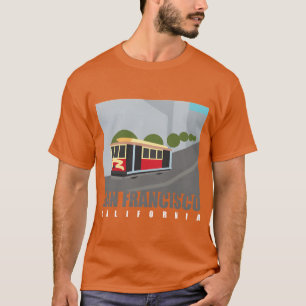 T-shirt Voitures à câble de San Francisco pour les fans de