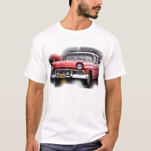 T-shirt voitures d'Américain des années 50
