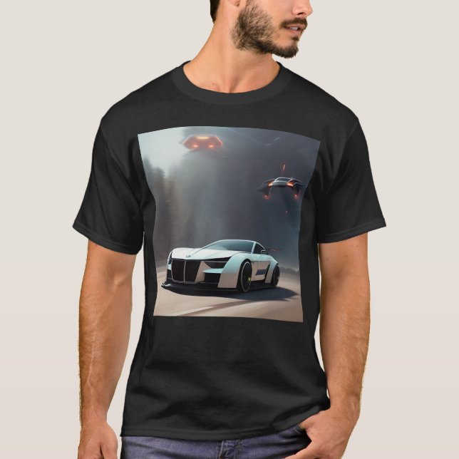 T-shirt Voitures futuristes 5 (Devant)